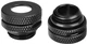 Фитинг Thermaltake Pacific G1/4 Pressure Equalizer Stop Plug w/ O-Ring Black (CL-W086-CU00BL-A) - изображение 1