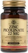 Минералы Solgar Zinc Picolinate Цинк Пиколинат 22 мг 100 таблеток (033984037250) - изображение 1