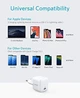 Мережевий зарядний пристрій Anker PowerPort Atom PD — 30W PD Ultra Compact White (A2017G21) - зображення 5