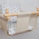 Тканевые подвесные качели Infancy Короны Молочные - изображение 2