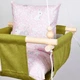 Тканевые подвесные качели Infancy Зайцы Зеленые - изображение 5