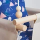 Тканинні підвісні гойдалки Infancy Лебеді Молочні - зображення 6