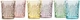 Набор стаканов Libbey Leerdam Hobstar Colored Pale (2651VCP35 (922271)_6) Yellow 350мл / 6шт - изображение 2