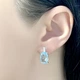 Срібна каблучка з натуральним топазом 7.73ct (1078129) - зображення 3
