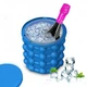 Форма для заморозки льда Ice Cube Maker двухкамерная с крышкой - изображение 2