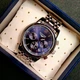Чоловічий класичний кварцовий годинник Guanquin Liberty Blue 8802 - зображення 11