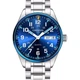 Мужские часы Carnival Millenium с тритиевой подсветкой Silver/Blue+ подарочная коробочка - изображение 1