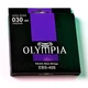 Струни бас-гітари Olympia EBS-408 Nickel Wound Long Scale Electric Bass Strings 30/85 - зображення 2