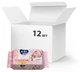 Упаковка влажных салфеток Aura Baby для детей 12 пачек по 60 шт (4751023293110) - изображение 1