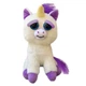Интерактивная игрушка Feisty Pets Добрые Злые зверюшки Плюшевый Единорог Гленда 20 см (SUN0139) - изображение 1