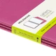 Блокнот Moleskine Cahier средний 80 страниц нелинованный Кинетический Розовый 13х21 см (8058647629681) - изображение 4
