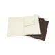 Блокнот Moleskine Cahier большой 120 страниц в клетку Коричневый 19х25 см (8055002855310) - изображение 4