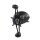 Катушка мультипликаторная для рыбалки Yumoshi AK 201 Black-Silver Left для ловли рыбы левая рука (OPT-6581) - изображение 4