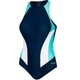 Женский слитный купальник Aqua Speed Nina 38 Темно-синий (6402) - изображение 4