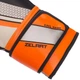 Перчатки для бокса и единоборств на липучке ZELART BO-1335 Orange-Silver-Black 12 унций - изображение 4