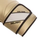 Перчатки для бокса и единоборств на липучке ZELART BO-1361 Gold-Black 12 унций - изображение 4