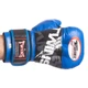 Перчатки гибридные кожаные для единоборств Twins 0275 размер 12 унций Blue-Black - изображение 3