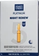 Ampułki na noc MartiDerm Platinum Night Renew Ampollas 5 szt x 2 ml (8437019178024) - obraz 1