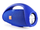 Портативная колонка Portable Boombox Big Bluetooth Синяя - изображение 3