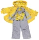 Комплект (куртка + полукомбинезон) Baby Line V118-16 86 см Желтый с серым (ROZ6204000739) - изображение 6