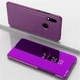 Чехол-книжка Mirror для Xiaomi Redmi Note 7 / Note 7 Pro Зеркальная Сиреневый Без Бренда - изображение 2