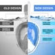 Полнолицевая панорамная маска DIVELUX для дайвинга и снорклинга L/XL Синий - изображение 4