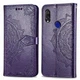 Чехол Vintage для Xiaomi Redmi 7 книжка кожа PU фиолетовый - изображение 6
