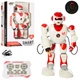 Робот LE NENG TOYS K2 Police Woman багатофункціональний робот на р / Червоний (SUN2531) - зображення 5