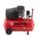 Компресор 100 л, 2.23 кВт, 220 В, 8 атм, 354 л/хв, 2 циліндра INTERTOOL PT-0005 - зображення 1
