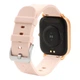 Смарт-годинник Globex Smart Watch Me Gold; 1.4" (240х240) сенсорний IPS / Nordic nRF52832 / Bluetooth 4.0 / GPS / 43 х 37 х 9 мм, 46 г / IP67 / 170 маг / золотистий - зображення 4