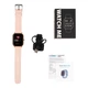 Смарт-годинник Globex Smart Watch Me Gold; 1.4" (240х240) сенсорний IPS / Nordic nRF52832 / Bluetooth 4.0 / GPS / 43 х 37 х 9 мм, 46 г / IP67 / 170 маг / золотистий - зображення 6