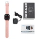 Смарт-годинник Globex Smart Watch Me Rose; 1.4" (240х240) сенсорний IPS / Nordic nRF52832 / Bluetooth 4.0 / GPS / 43 х 37 х 9 мм, 46 г / IP67 / 170 маг / рожевий - зображення 5