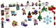 Конструктор LEGO Friends Новогодний календарь 330 деталей (41382) - изображение 2
