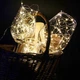 Светодиодная гирлянда нить LTL длина 4.5м 50led на батарейках золотая теплая Warm Gold - изображение 3