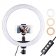 Кольцевая LED лампа SL300 30 см с держателем для телефона от USB - изображение 1