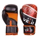 Боксерские перчатки Velo microfiber кожа 10oz черно-оранжевый - изображение 1