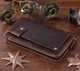 Кошелек мужской кожаный для карточек Vintage leather-14193 Коричневый - изображение 1