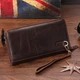 Кошелек мужской кожаный для карточек Vintage leather-14193 Коричневый - изображение 4