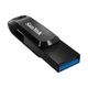 Накопичувач SanDisk 64GB USB 3.1 Type-A + Type-C Ultra Dual Drive Go Чорний (SDDDC3-064G-G46) - изображение 5