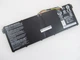 Батарея для ноутбука Acer AC14B18J, 3220mAh (36Wh), 3cell, 11.4V, Li-ion, чорна, - зображення 1