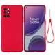 Защитный чехол Deexe Silicone Case для OnePlus 8T - Red - изображение 2