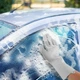 Хозяйственные силиконовые перчатки для уборки и мытья посуды Magic Silicone Gloves Темно-серый #S/O - изображение 5