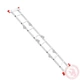 Лестница INTERTOOL LT-0028 алюминиевая мультифункциональная трансформер 4x2 ступ. 2,50 м - изображение 6