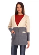 Кардиган LadiesFashion 80008 з кишенями з боків (Кава з молоком M/L) - зображення 2