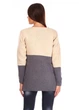 Кардиган LadiesFashion 80008 з кишенями з боків (Кава з молоком M/L) - зображення 3