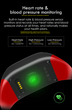 Фітнес браслет для літніх людей Smart Band S1 з GPS-трекером, кнопкою SOS і Тонометром Червоний (SBS1TRD) - зображення 6
