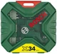 Набор сверл и бит Professional X-Line, кейс, 34шт Bosch (2000003405398) - изображение 1