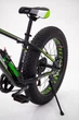 Фэтбайк-Горный велосипед "S800 HAMMER EXTRIME" Колёса 26’’х4,0. Алюминиевая рама 17’’ Черно-зеленый - изображение 4