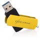 USB флеш накопичувач eXceleram 16GB P2 Series Yellow2/Black USB 3.1 Gen 1 (EXP2U3Y2B16) - изображение 3