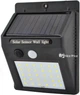 Светильник UKC 609-30 с датчиком движения и солнечной панелью 30 smd диодов настенный Black (5115) - изображение 2